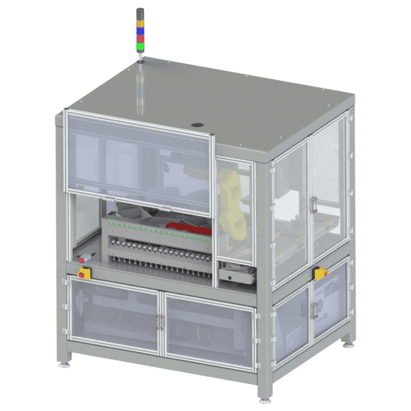 Electrical measurement and classification machine – compact version